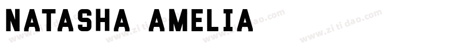 Natasha Amelia字体转换